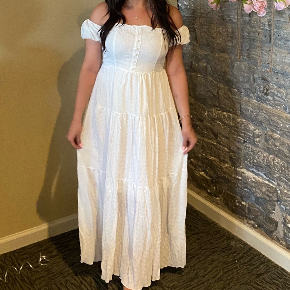 White dress